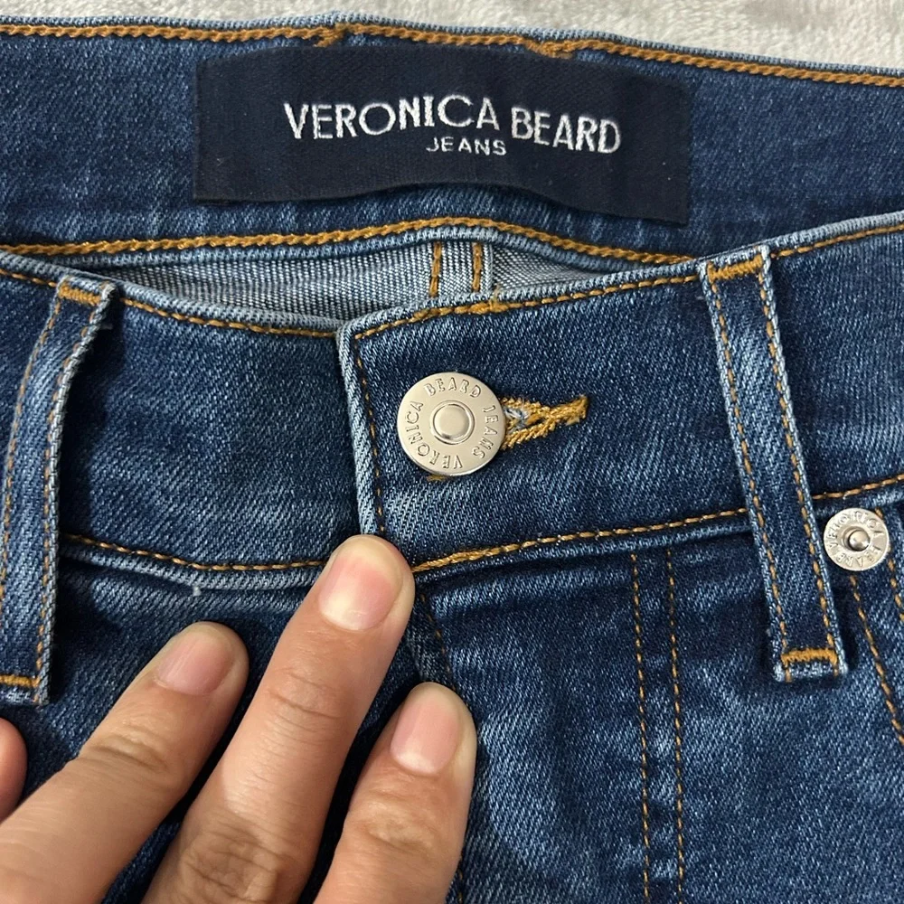 Veronica beard Carson ankle flare high rise jeans - Picture 6 of 14